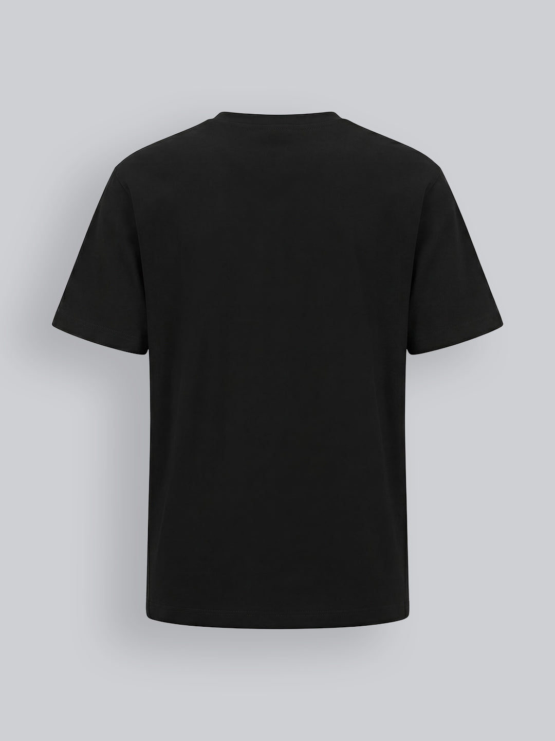 Boys Cotton Lycra Logo Print Oversized T-Shirt