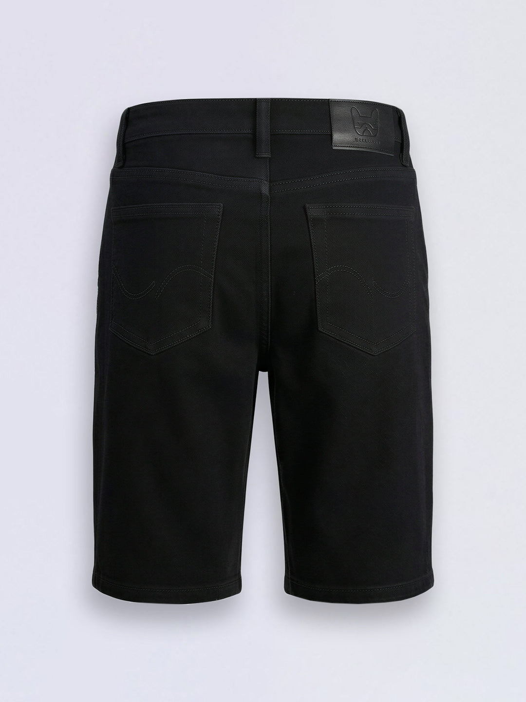 Boys Black 5 Pocket Cotton Denim Shorts