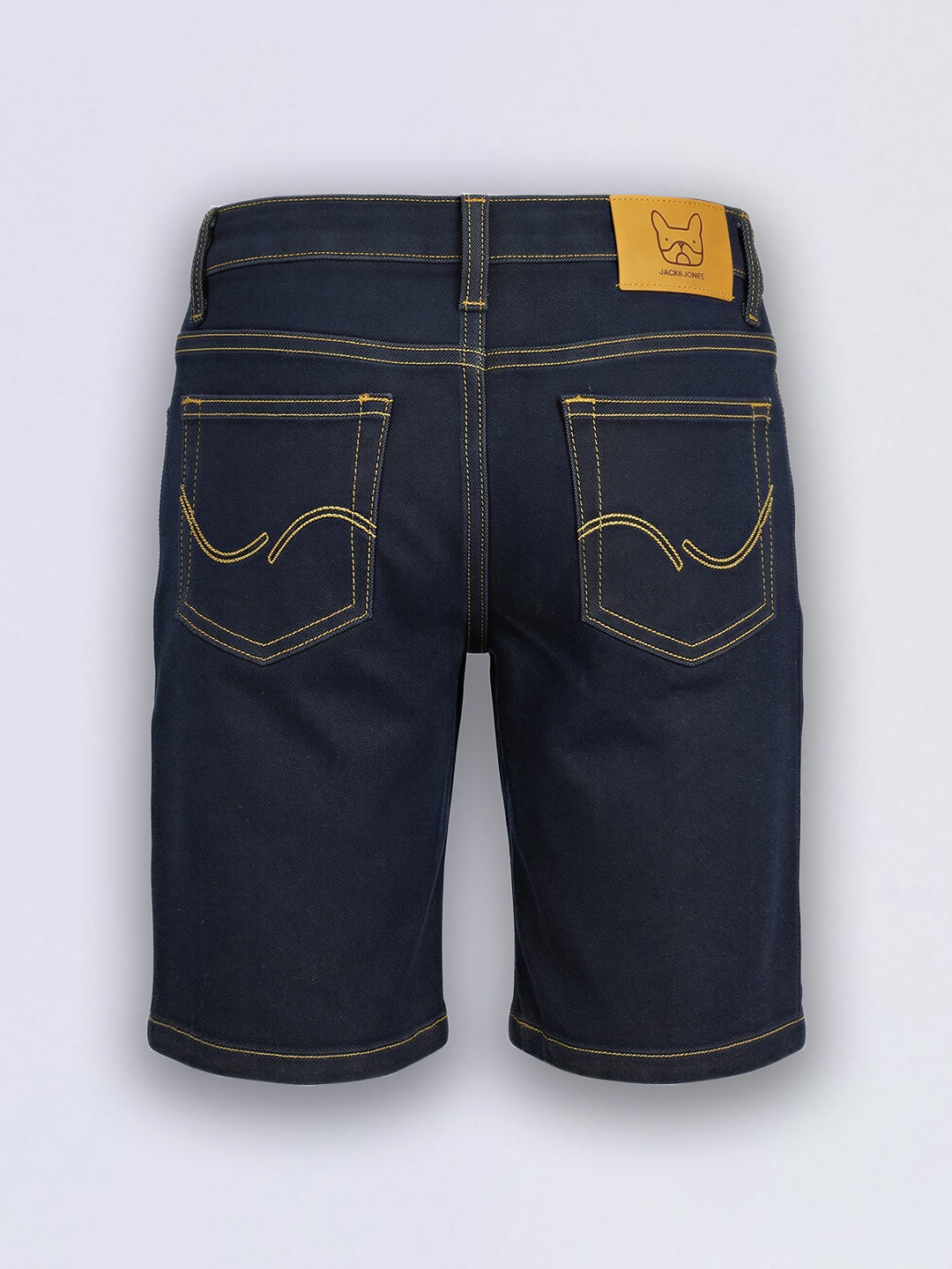 Boys Dark Blue 5 Pocket Denim Casual Shorts
