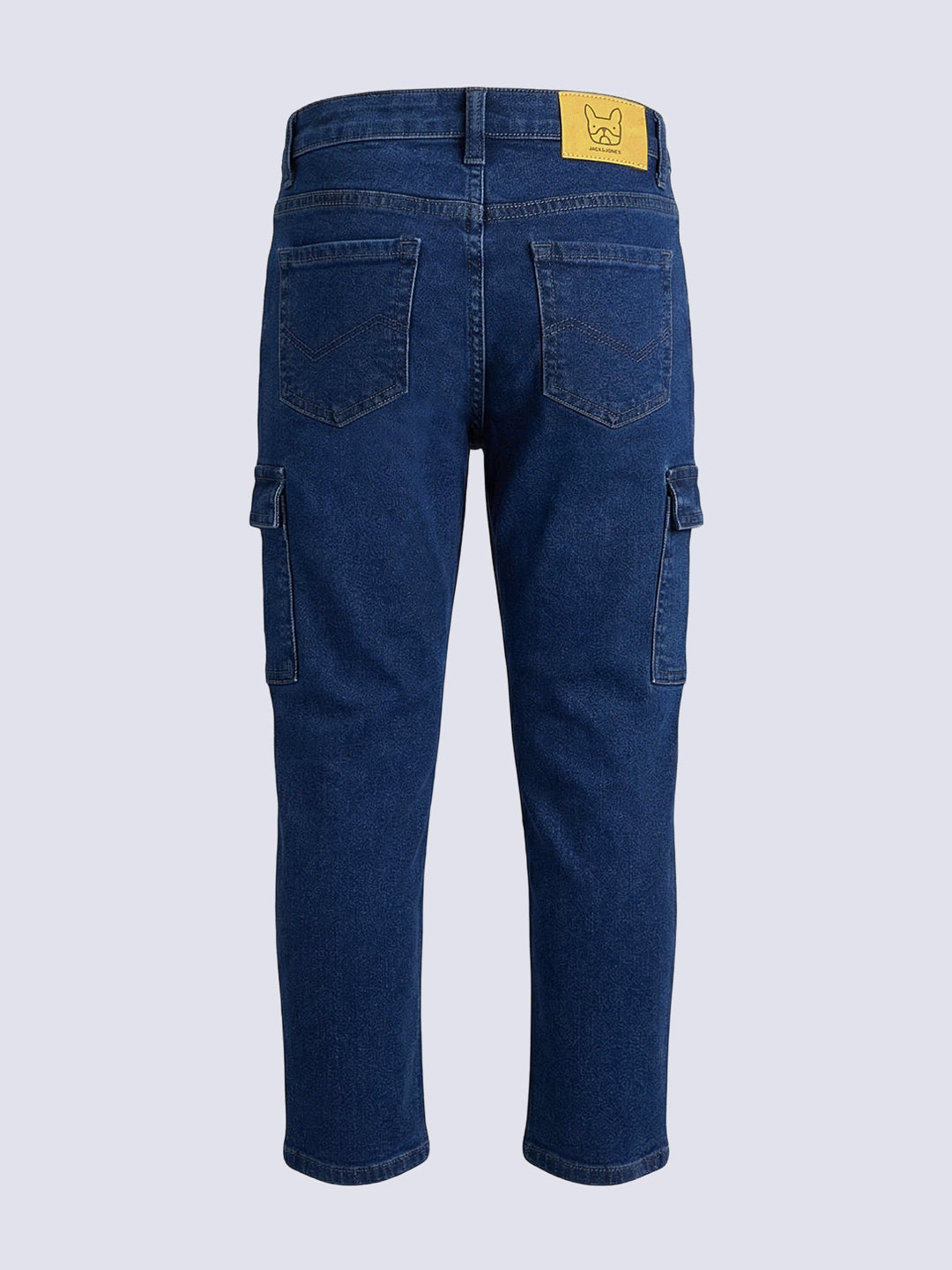 Boys Medium Blue 6 Pocket Regular Fit Jeans
