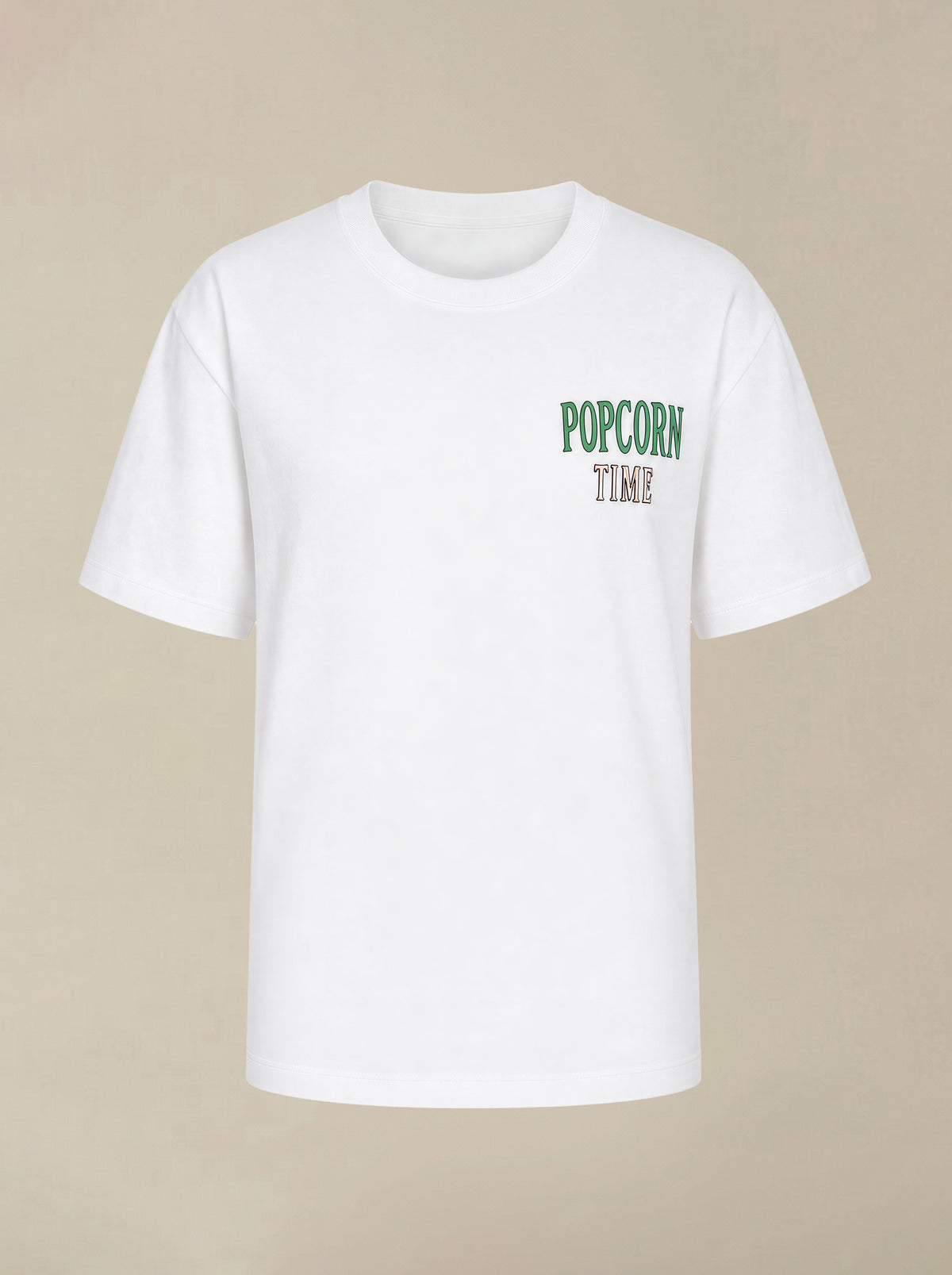 Girls Cloud Dancer Roomy Fit Casual T-Shirt