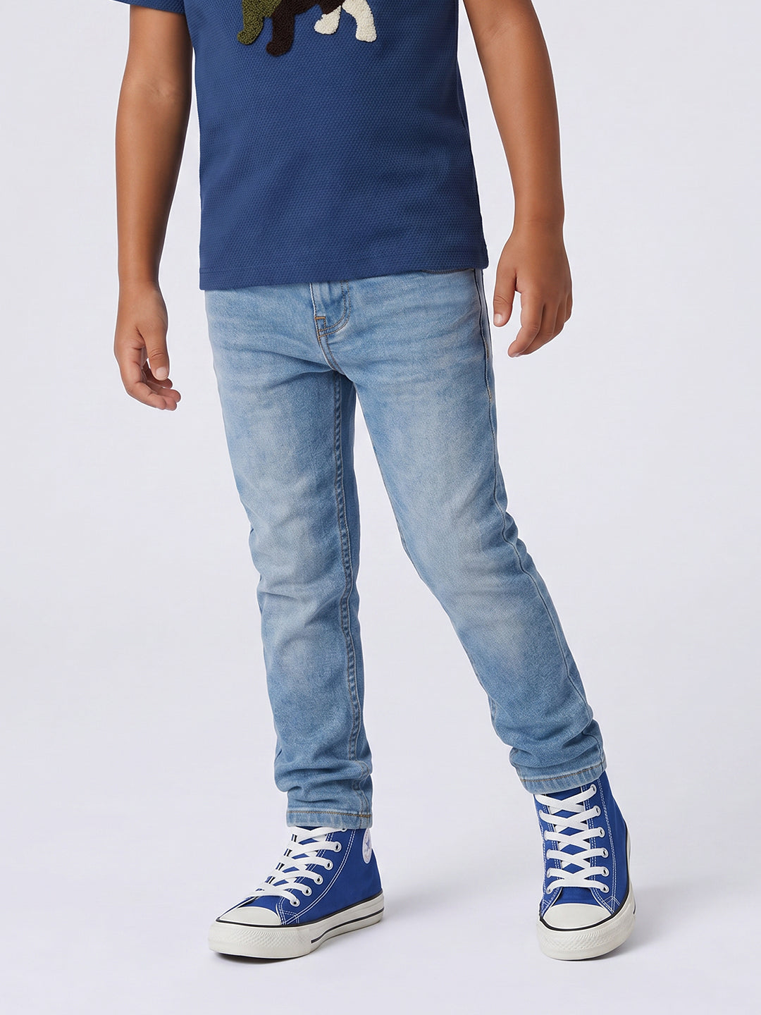 Jack & Jones Jr. Canyon Cut Lbd Jeans Light Blue