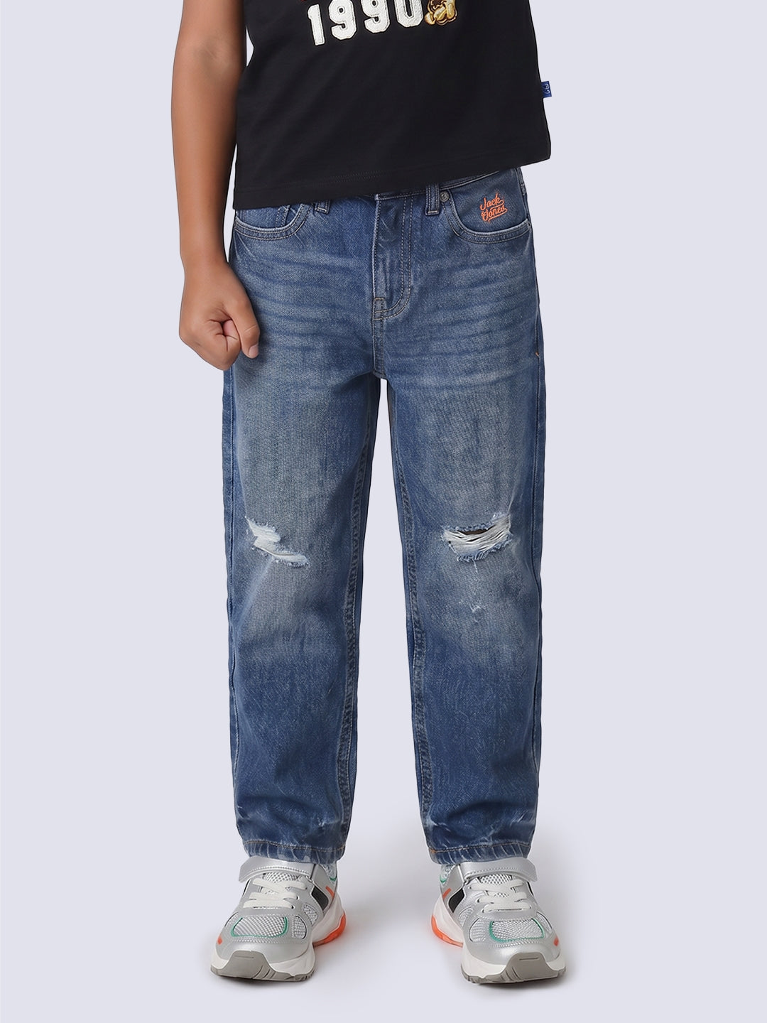 Jack & Jones Jr. Rugged Kid Jeans Medium Blue