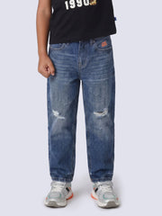 Jack & Jones Jr. Rugged Kid Jeans Medium Blue