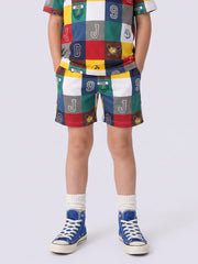 Jack & Jones Jr. Jigsaw Shorts Bright White