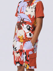 Jack & Jones Jr. Twinsies Shorts Rooibos Tea