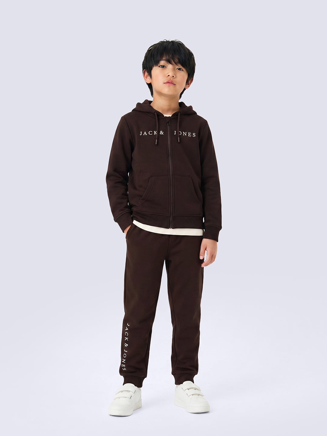 Jack & Jones Jr. Bronzed Pants Chocolate Fondant