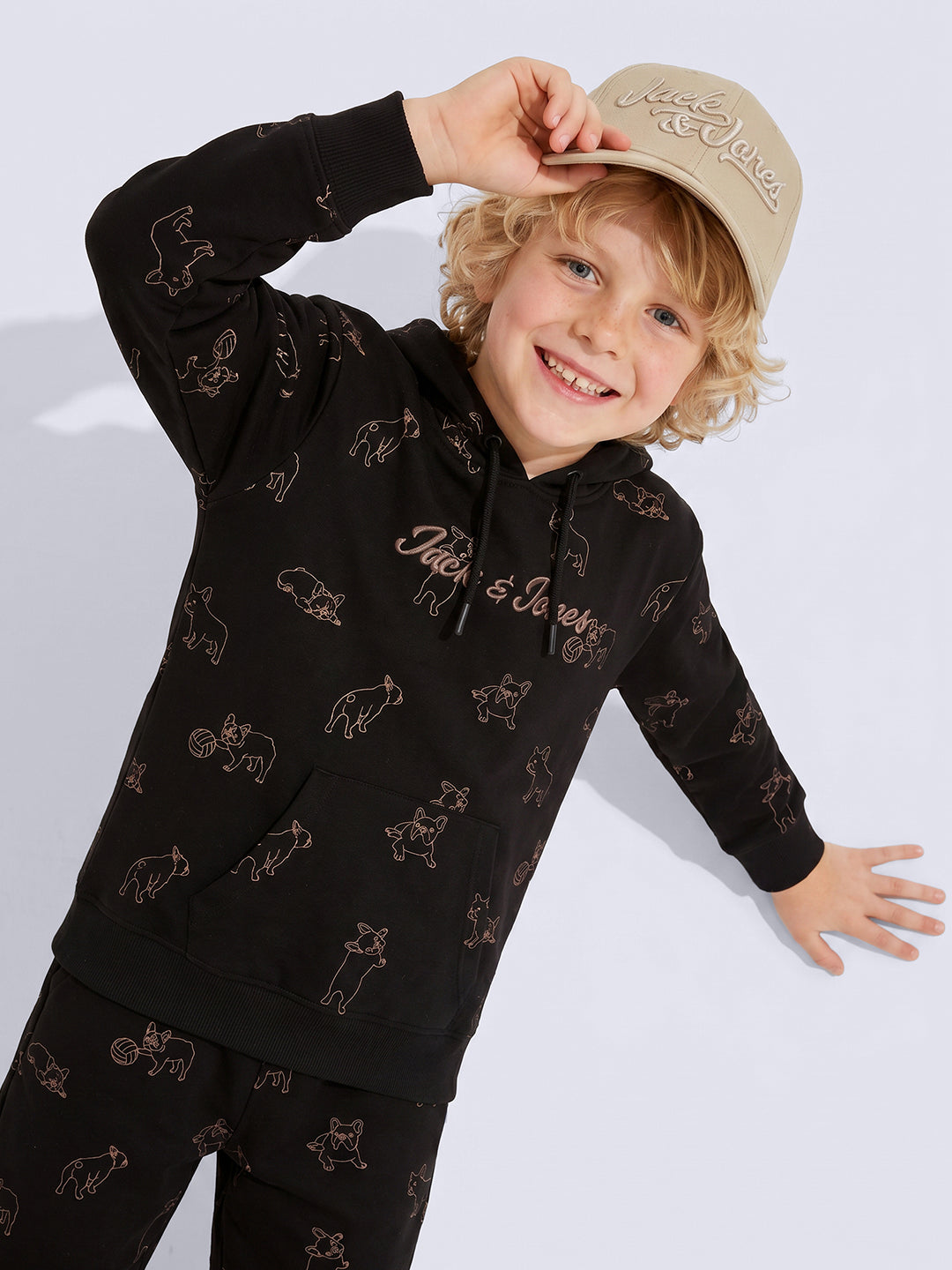 DOGSTAR Black Graphic Sweatshirt for Boys