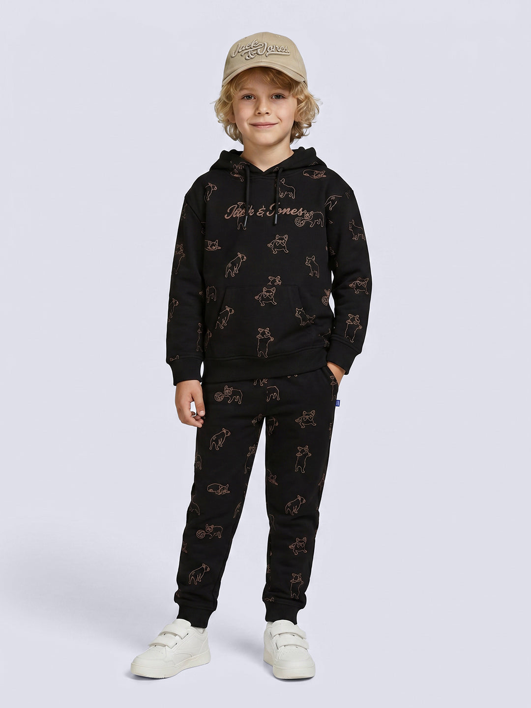 DOGSTAR Black Graphic Sweatshirt for Boys
