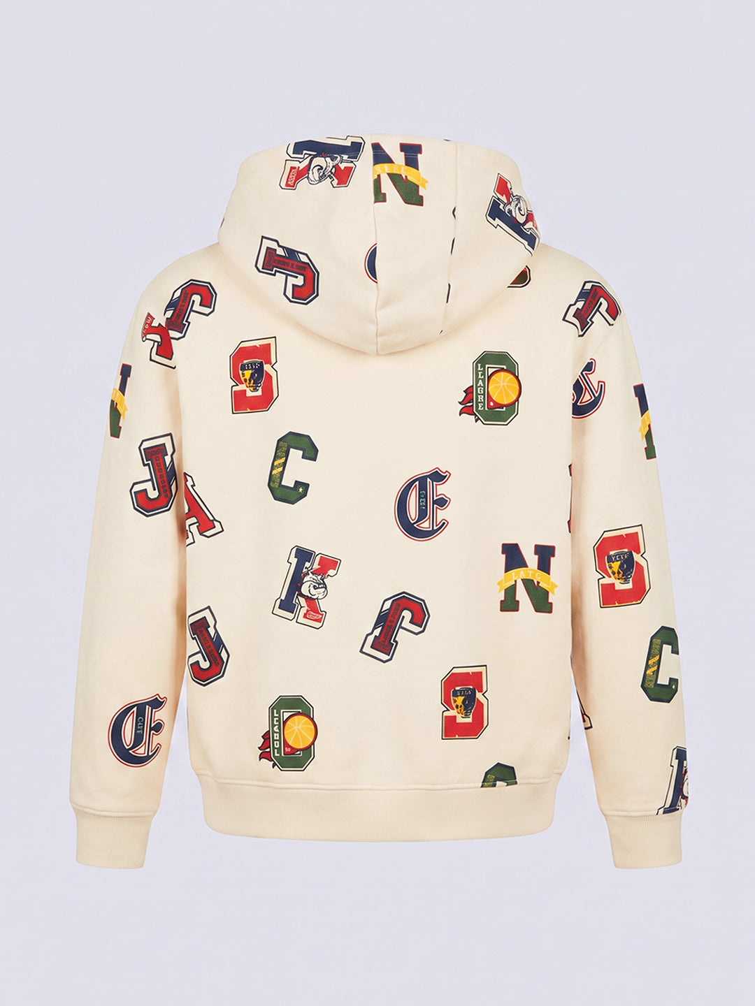 DOGSTAR Off-White Varsity Print Sweatshirt for Boys