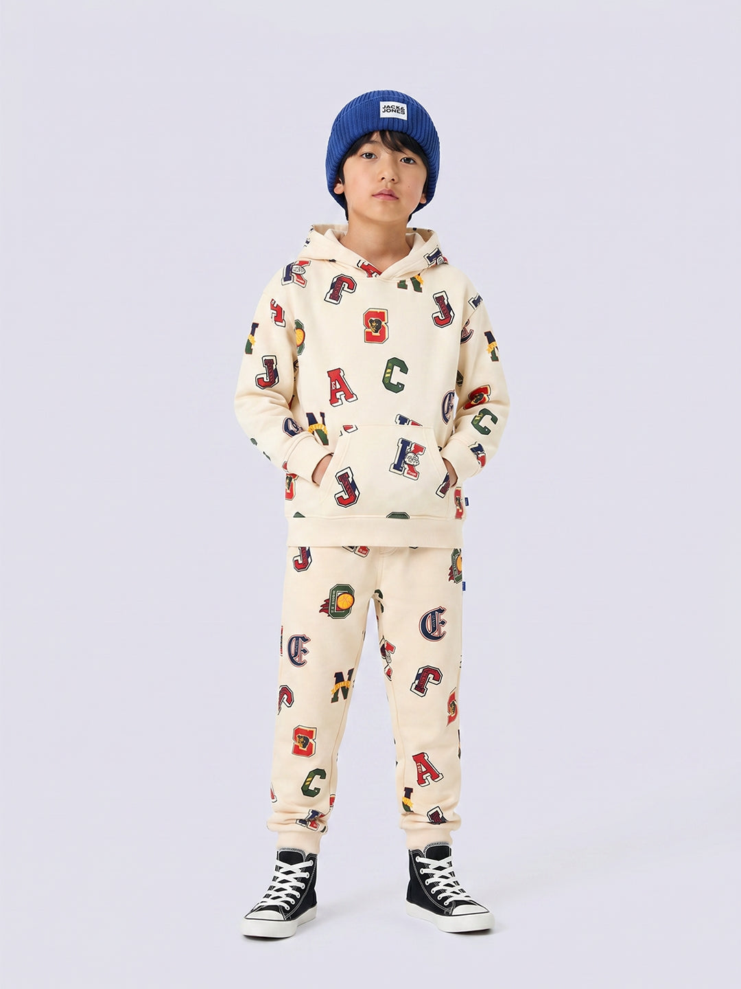 Jack & Jones Jr. Varsity Sweatshirt Egret