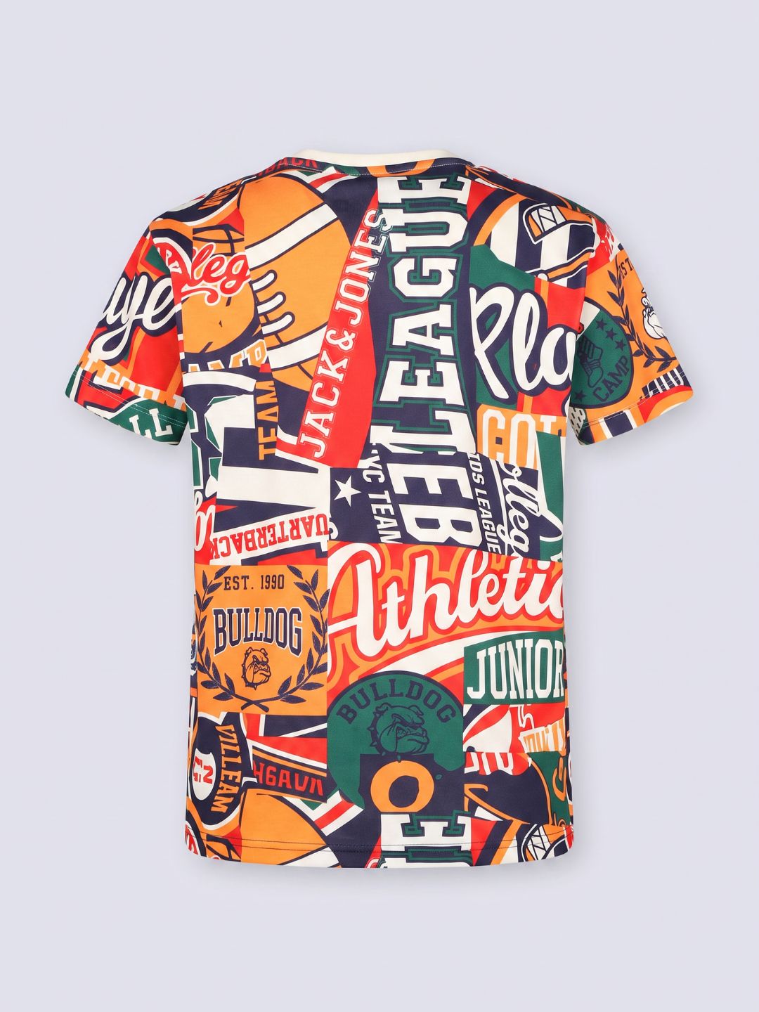 ACE Printed Cotton T-Shirt for Boys – Golden Rod