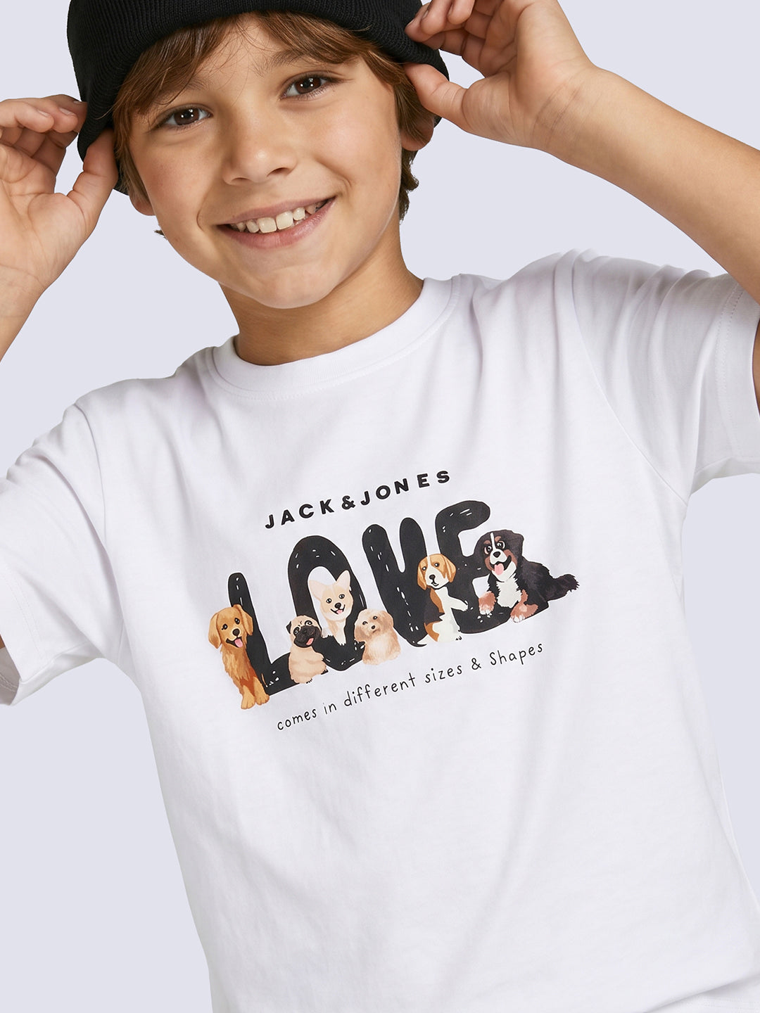 Jack & Jones Jr. Amigos T Shirt Bright White