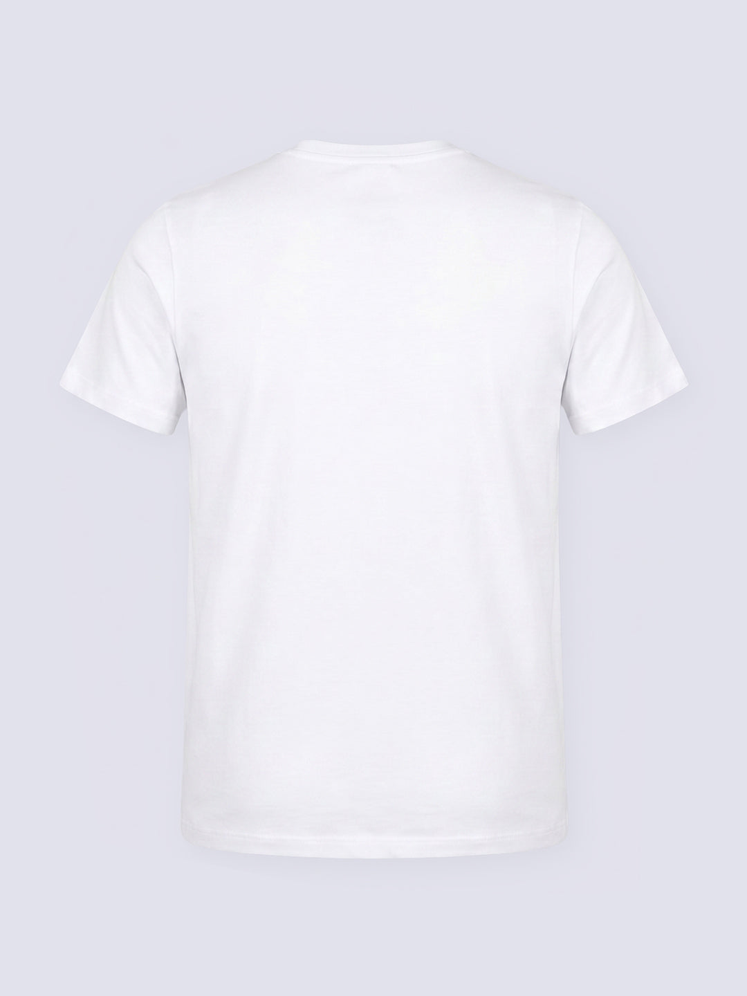 AMIGOS White Printed Cotton T-Shirt for Boys