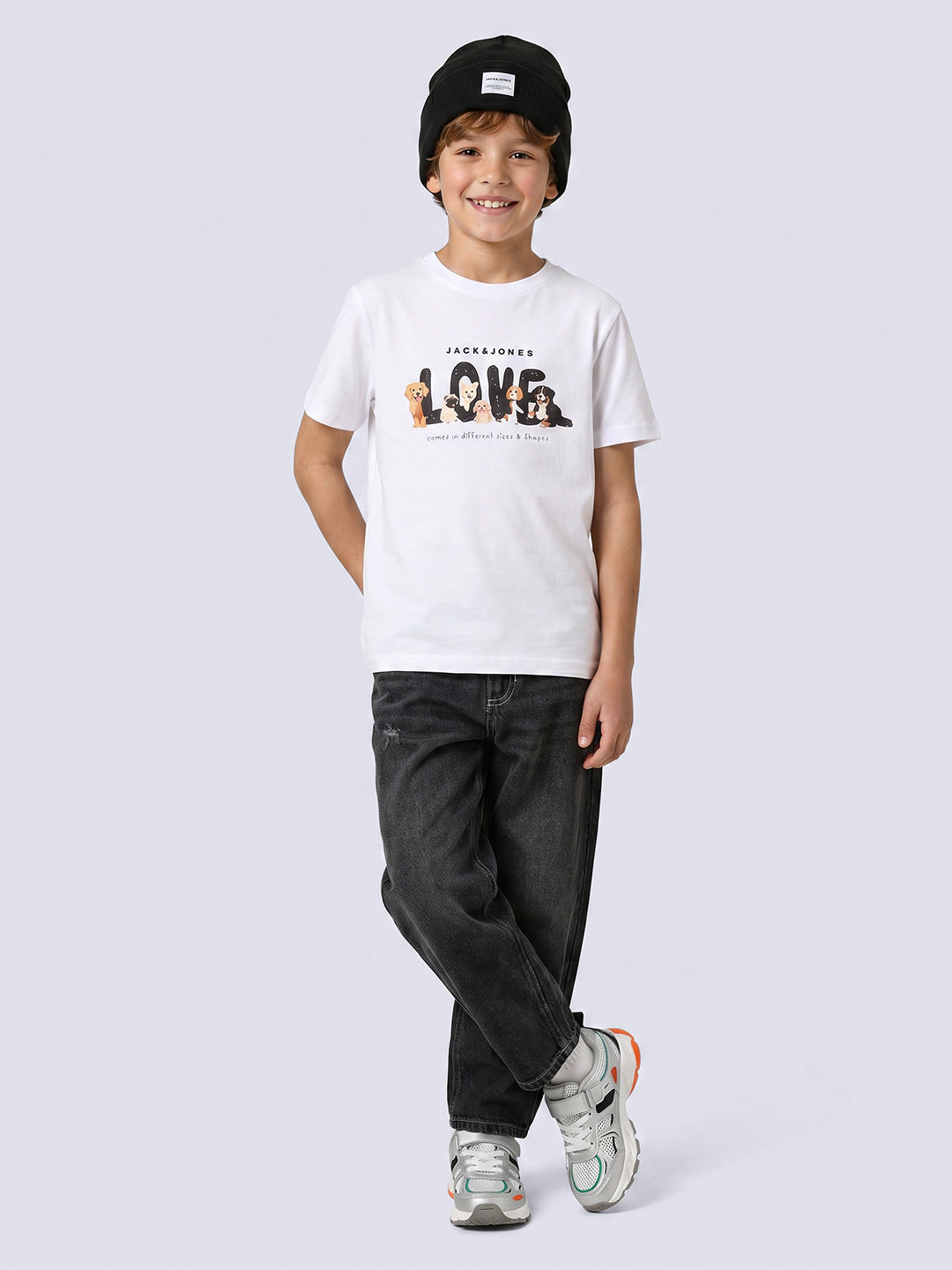 Jack & Jones Jr. Amigos T Shirt Bright White