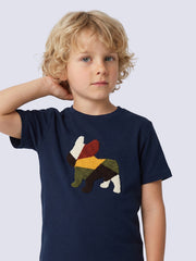 Jack & Jones Jr. Bubble Dog T Shirt Pageant Blue