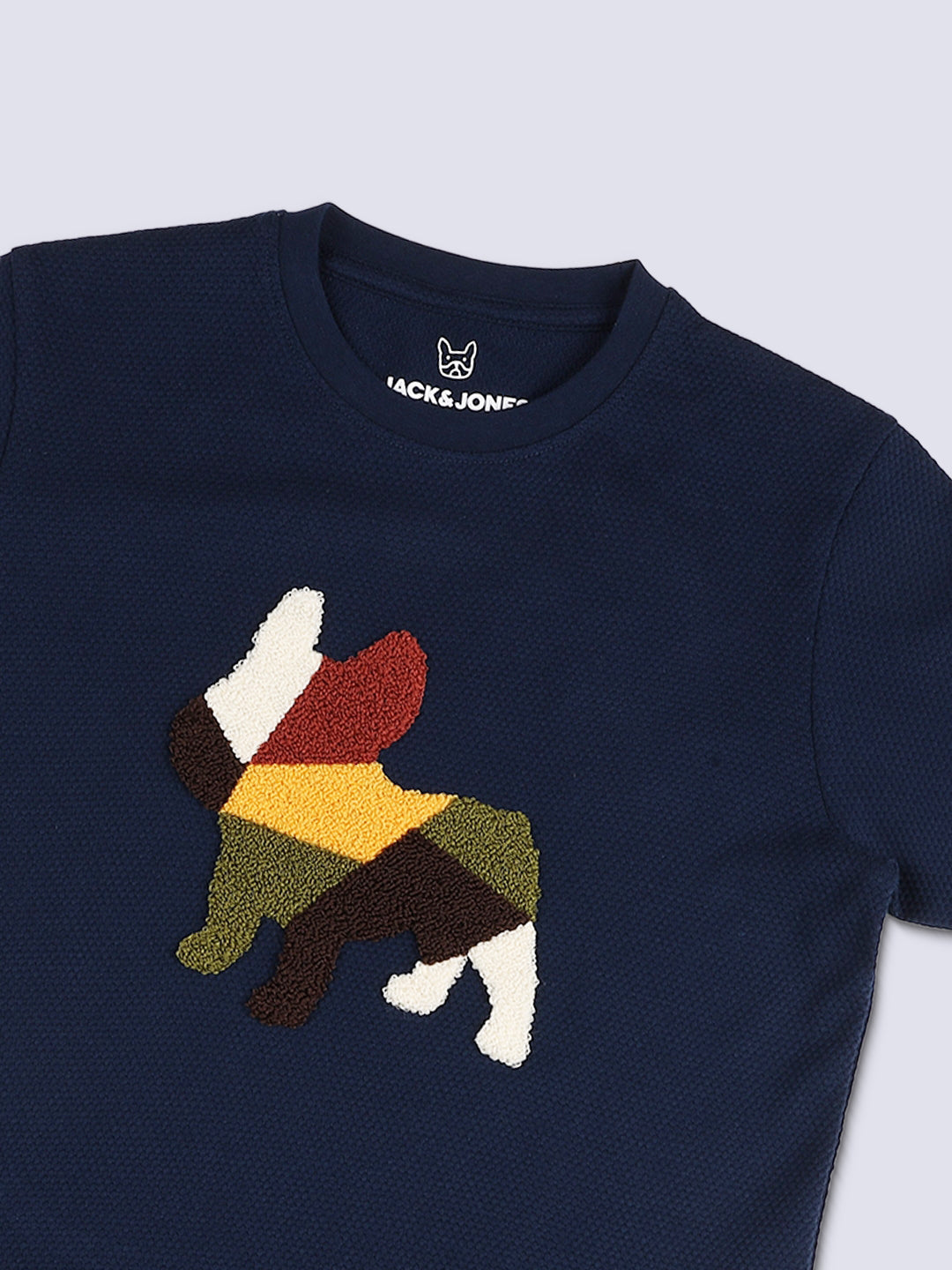 Jack & Jones Jr. Bubble Dog T Shirt Pageant Blue