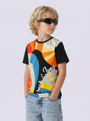 Jack & Jones Jr. Fanzy T Shirt Jet Black
