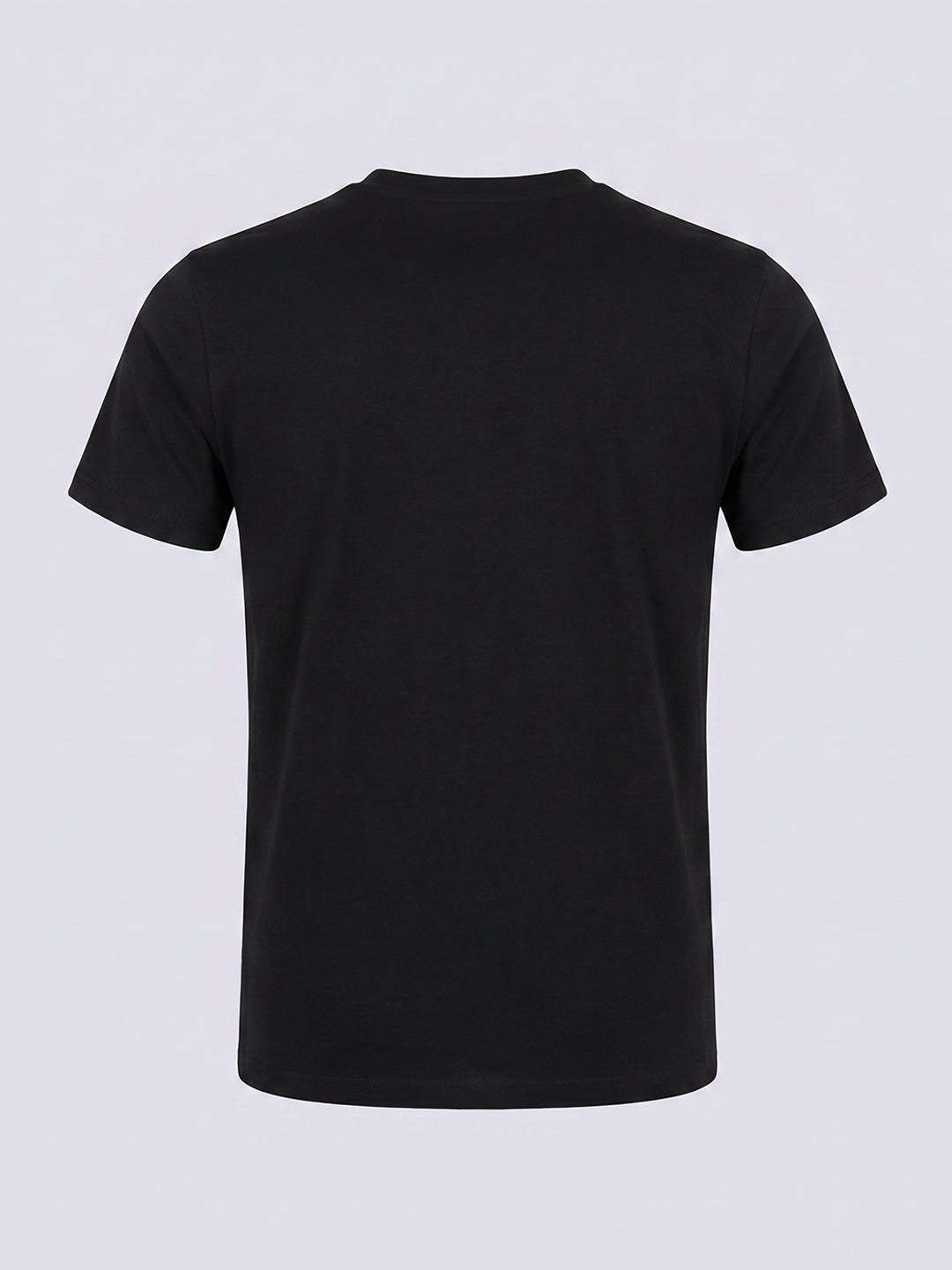 FANZY Black Abstract Print Cotton T-Shirt for Boys
