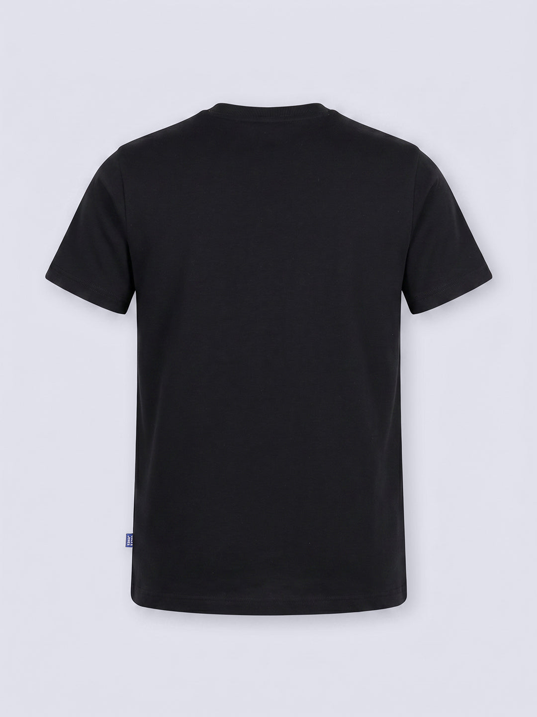 GAME DAY Black Bouclé Graphic Cotton T-Shirt for Boys
