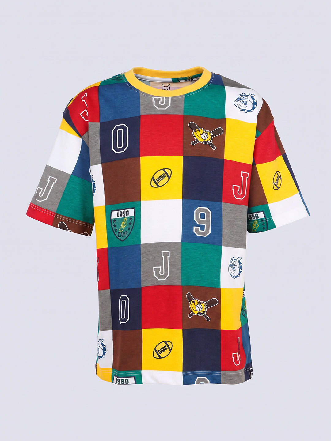 JIGSAW Multi-Colour Printed T-Shirt for Boys – Oversized