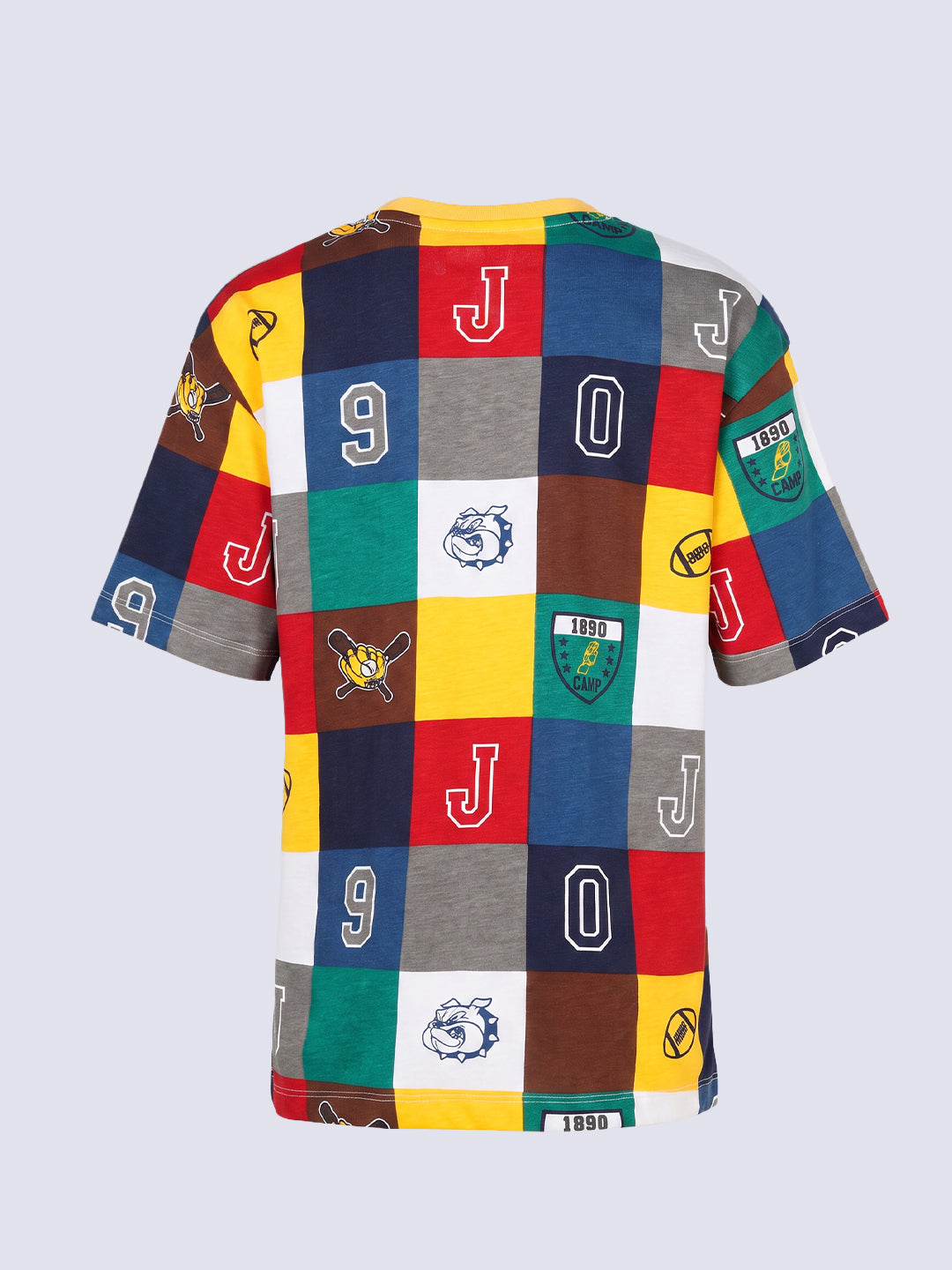 JIGSAW Multi-Colour Printed T-Shirt for Boys – Oversized