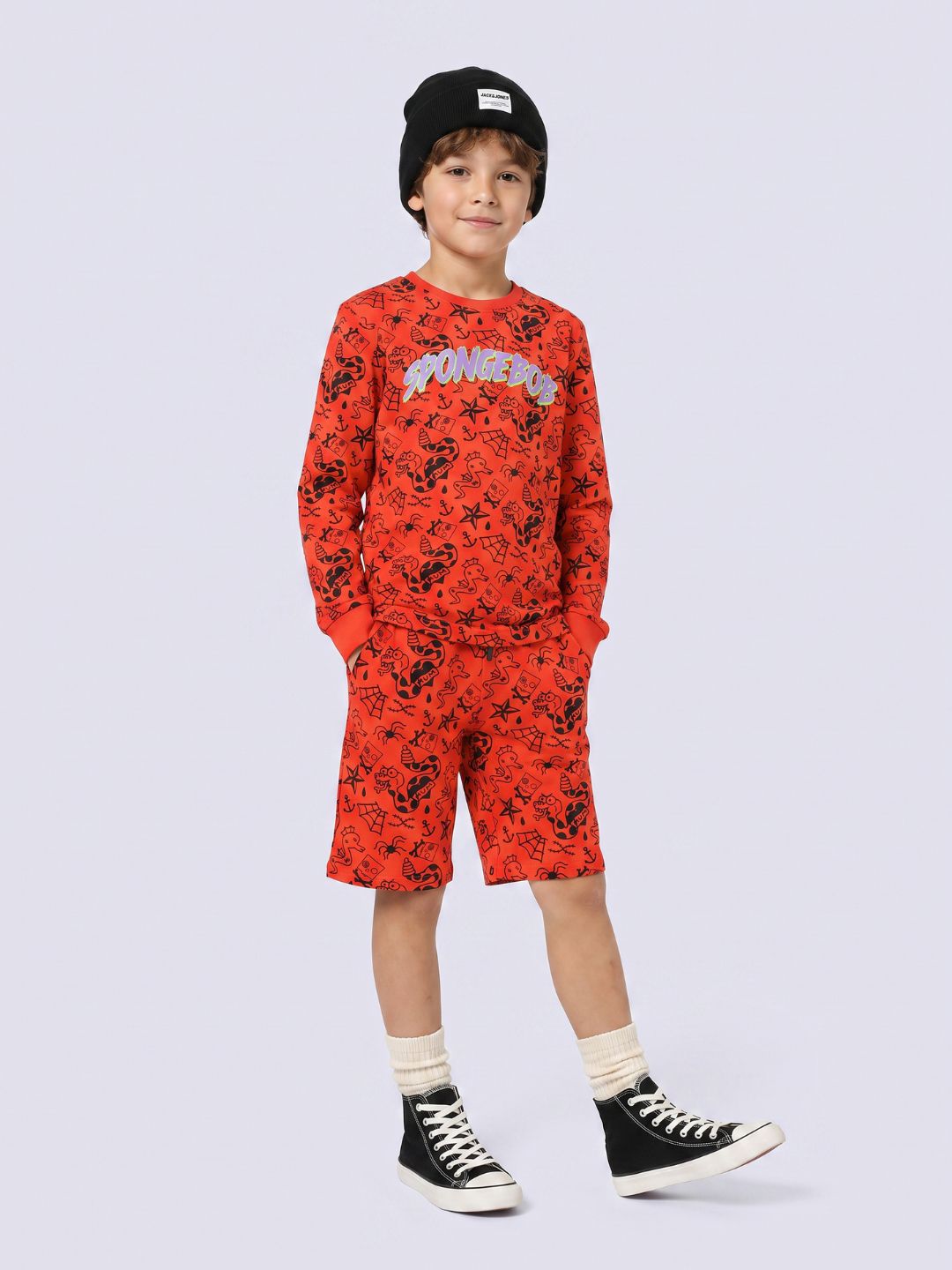 SPONGE DOODL SpongeBob Printed T-Shirt for Boys