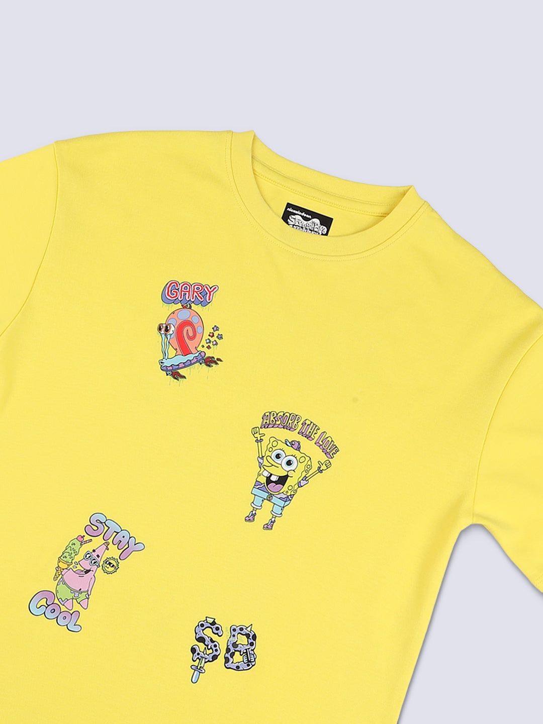 Jack & Jones Jr. Sponge Fun T Shirt Marigold
