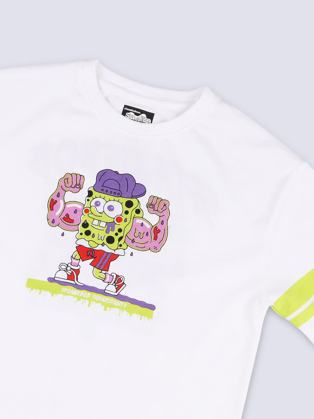 SpongeBob Graphic T-Shirt for Boys White