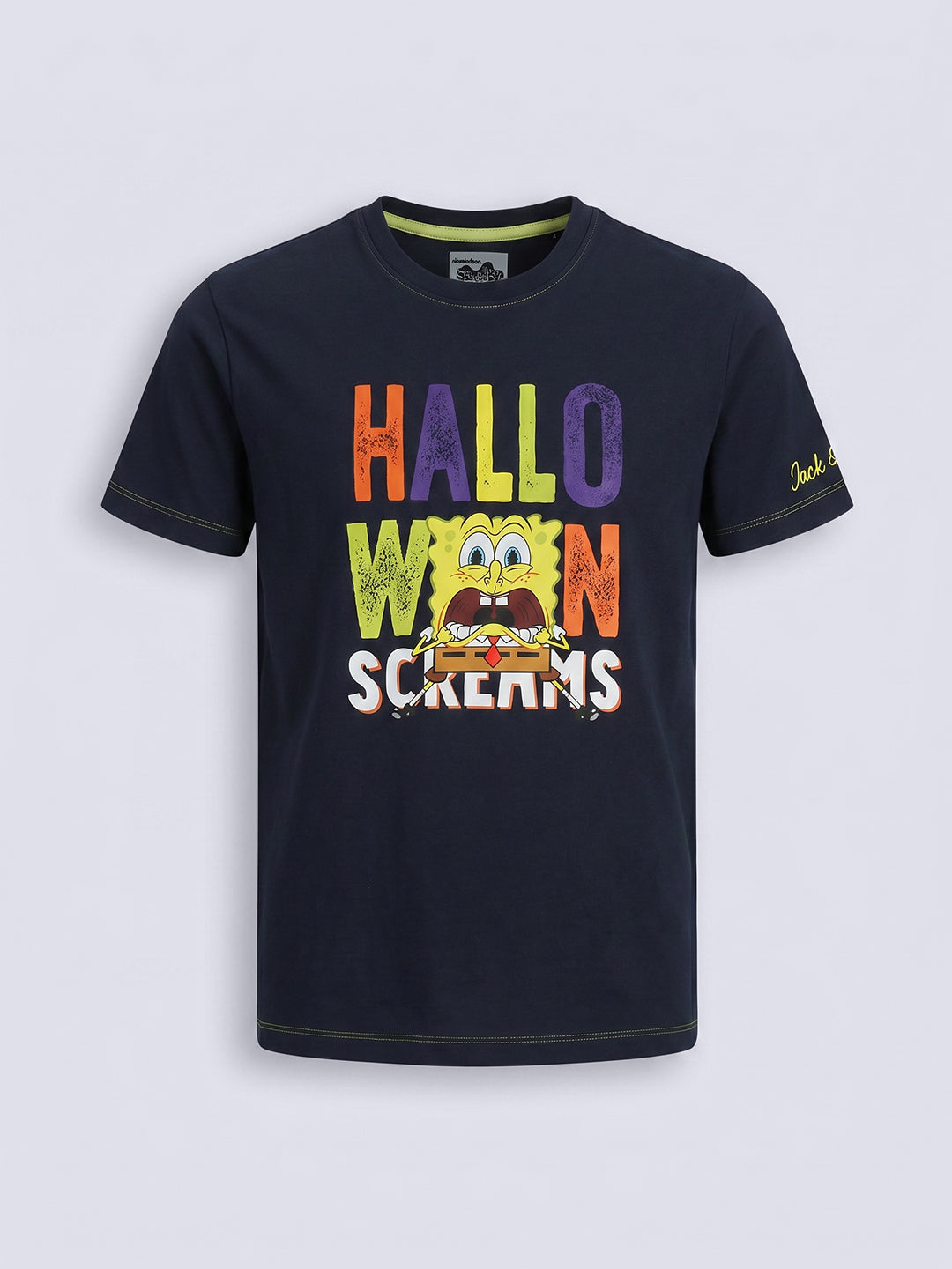 SpongeBob Graphic T-Shirt for Boys Navy