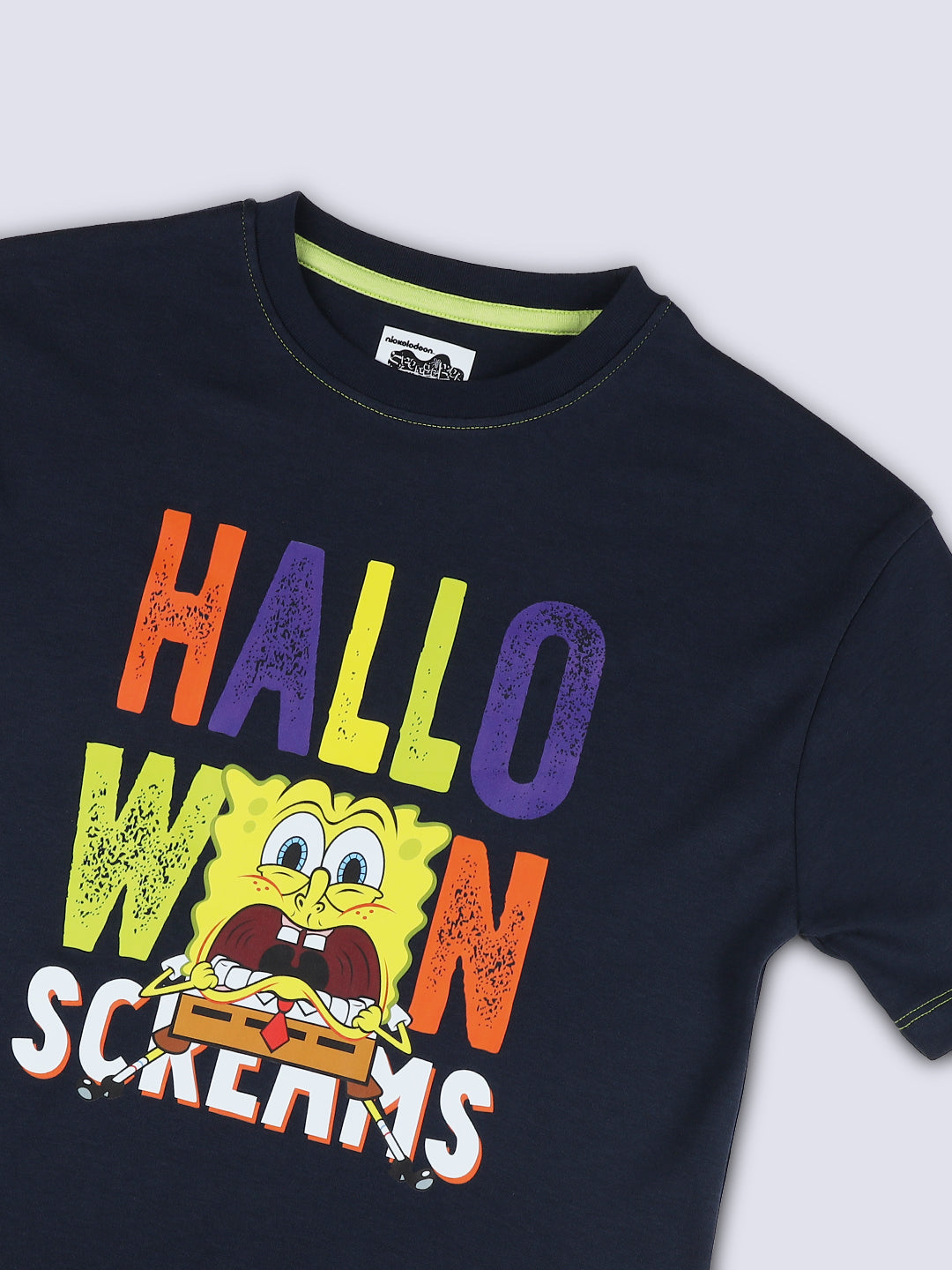 SpongeBob Graphic T-Shirt for Boys Navy