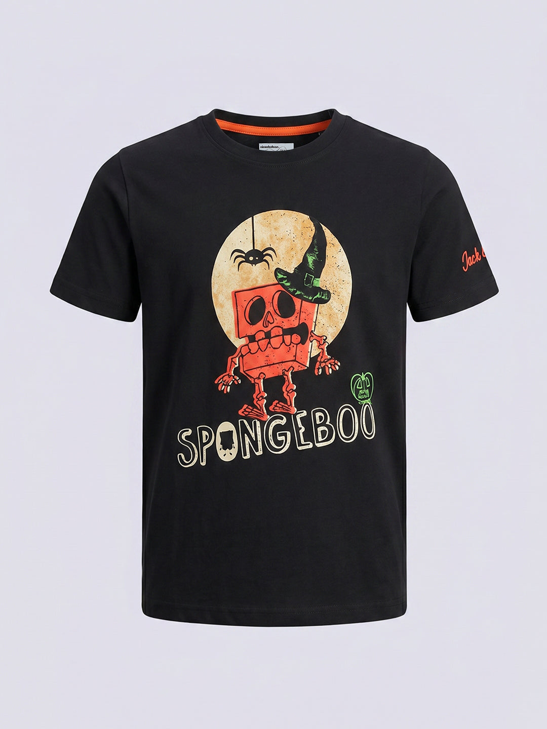 Jack & Jones Jr. Sponge Witch T Shirt Jet Black