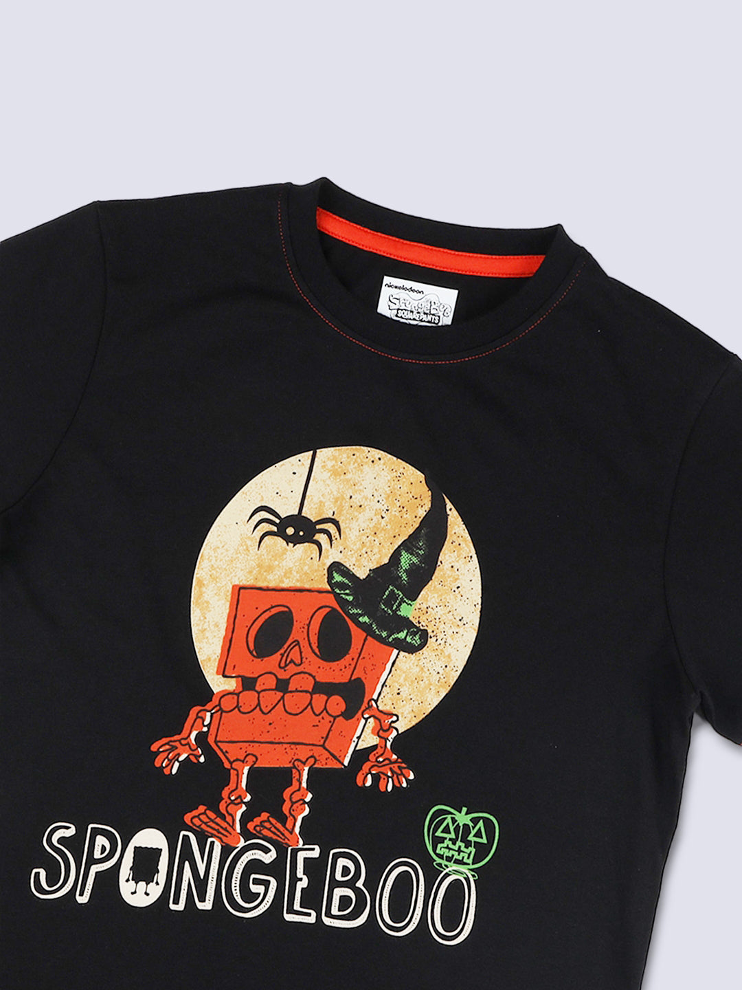 Jack & Jones Jr. Sponge Witch T Shirt Jet Black