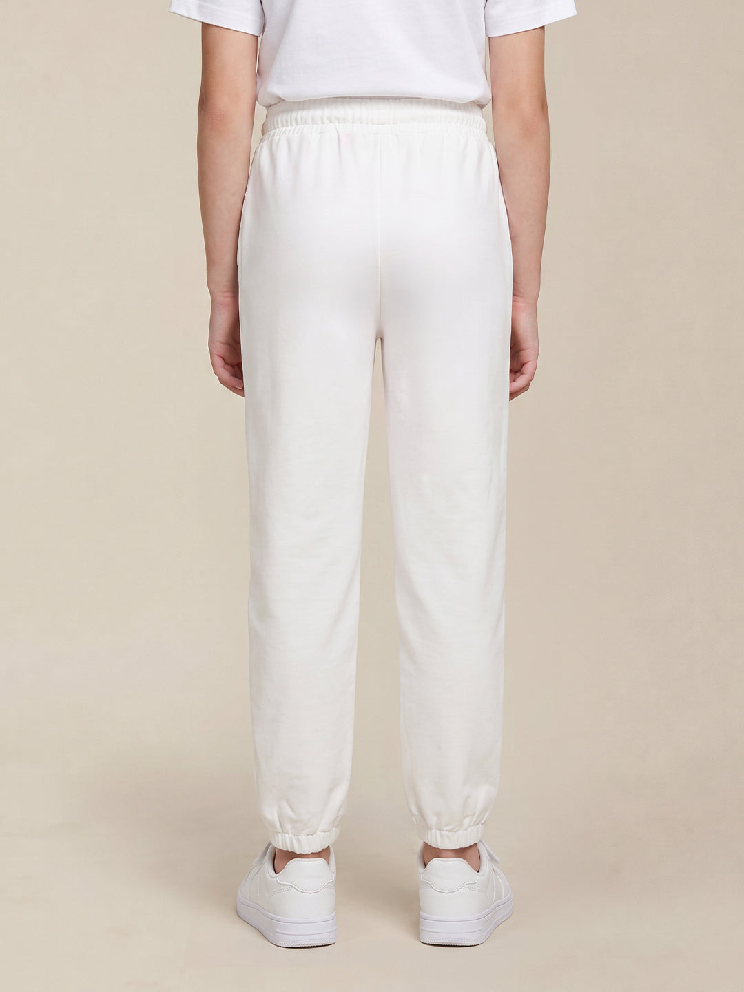Girls Cloud Dancer Casual Trousers