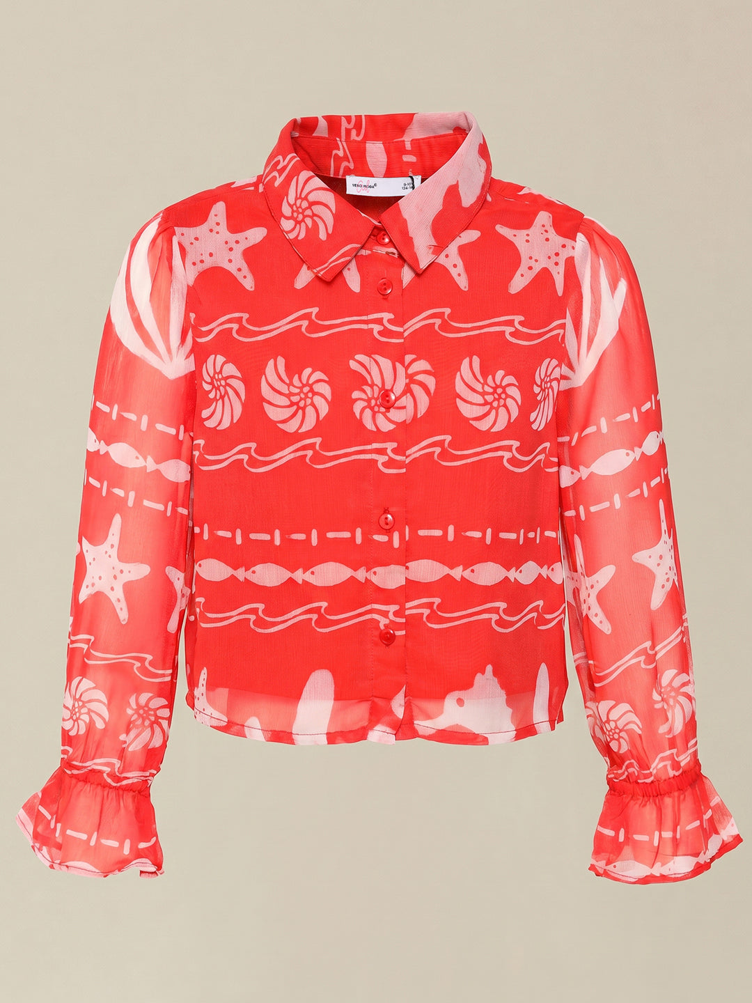 Girls Adrenaline Rush Casual Long Sleeve Shirt