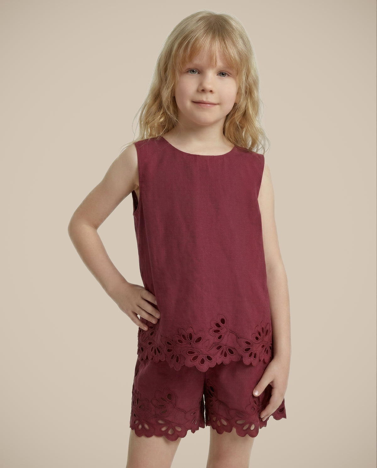 Girls Decadent Chocolate Casual Sleeveless Top