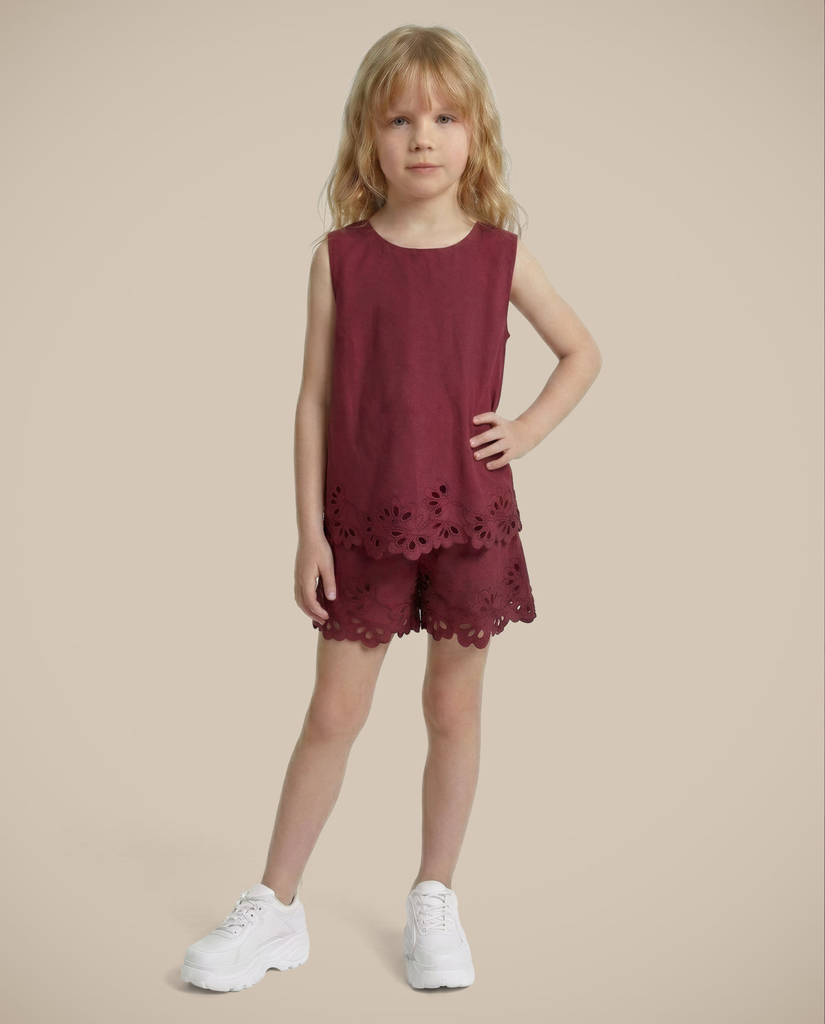 Girls Decadent Chocolate Casual Sleeveless Top