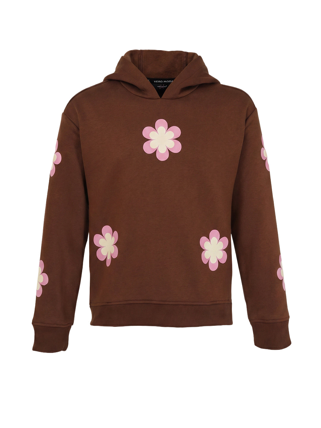 Girls Choco Bloom Fs Brown Regular Fit Sweats