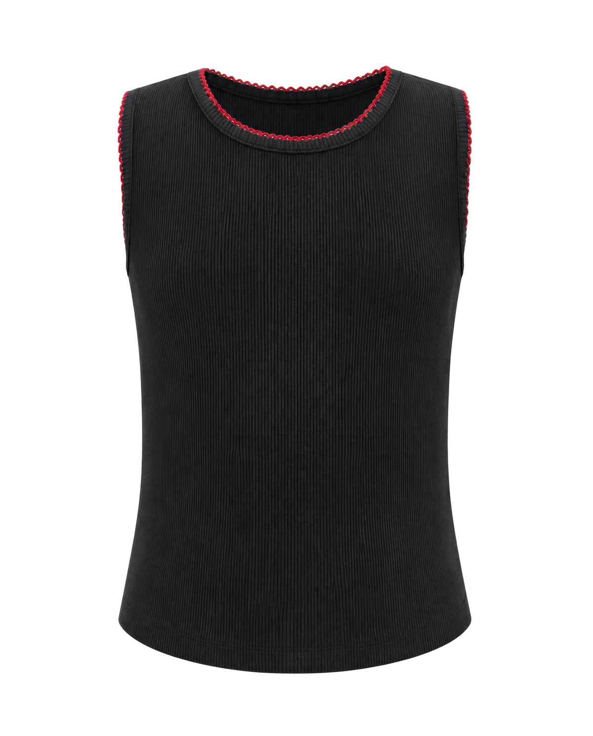 Girls Jet Black Solid Regular Fit 100% Cotton Top