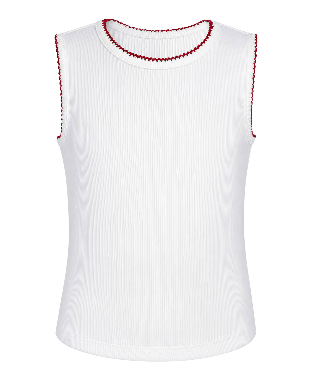 Girls Cloud Dancer Solid Regular Fit 100% Cotton Top