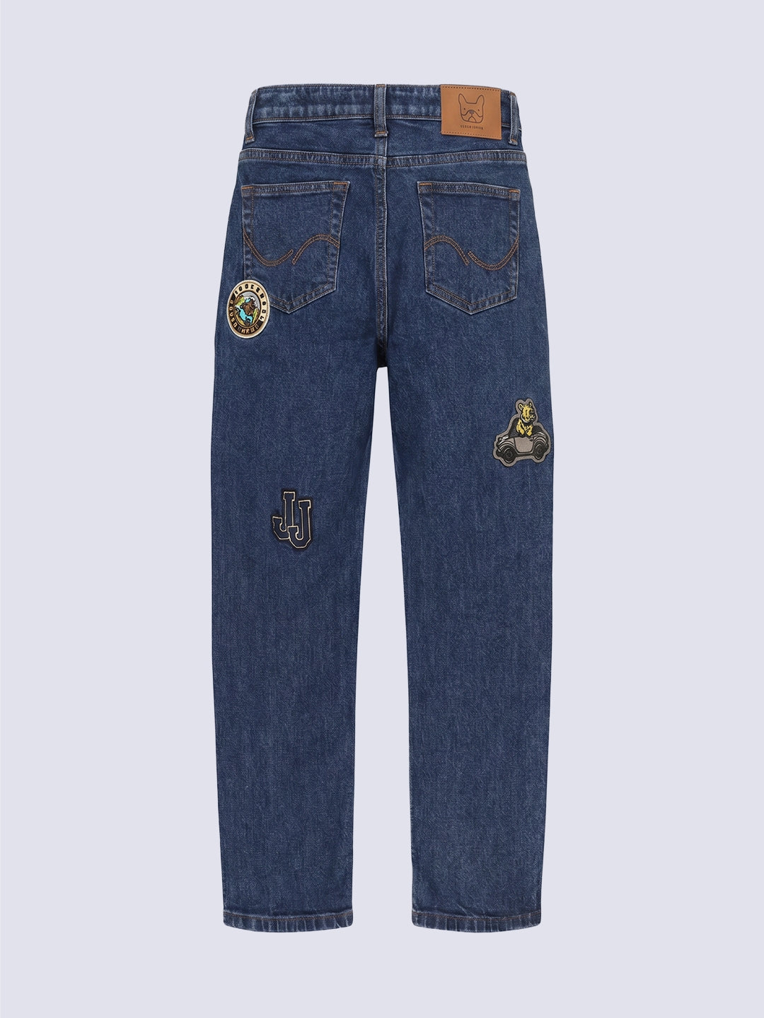 Jack & Jones Jr. Foxton Jeans Dark Blue Denim