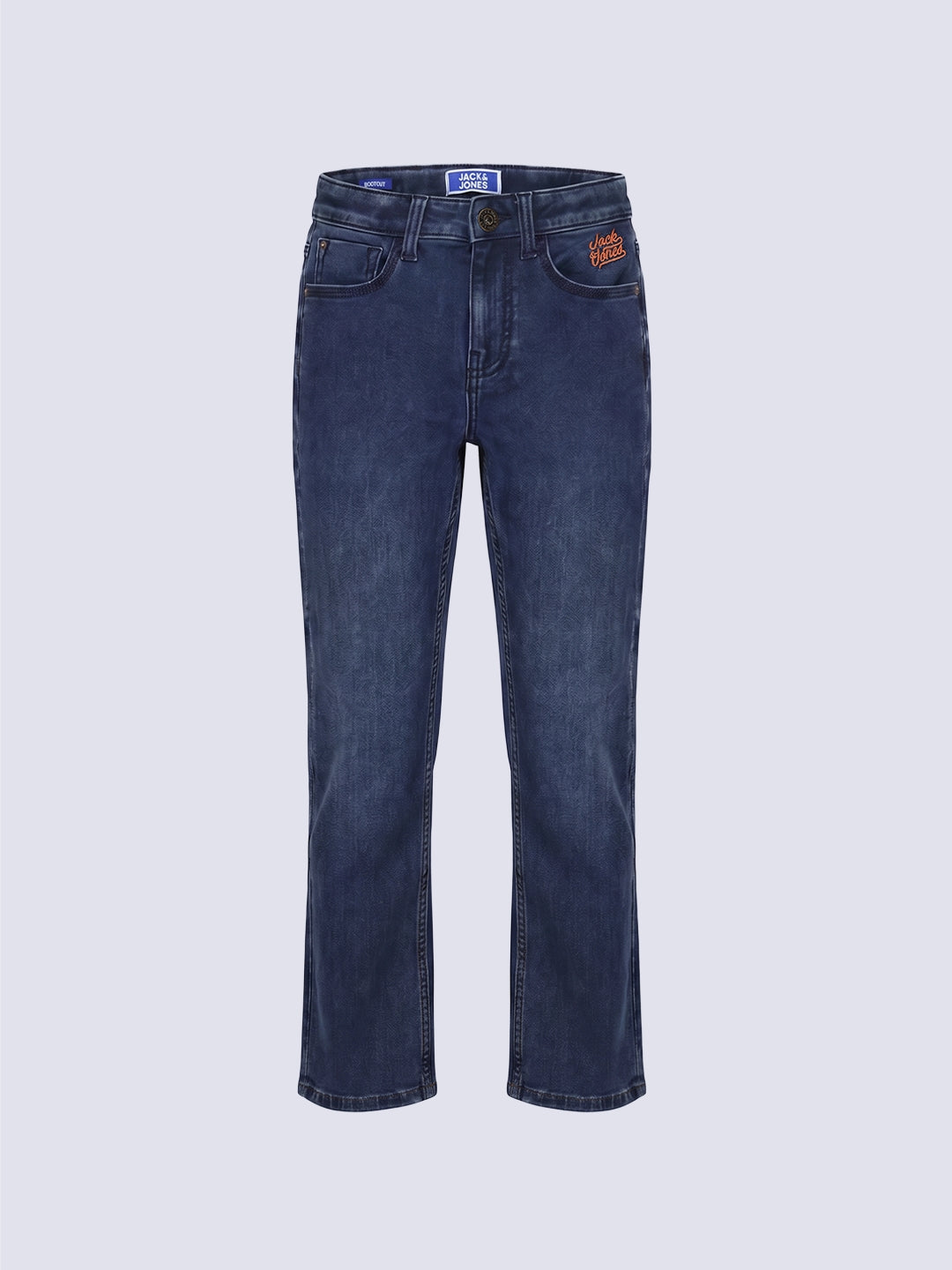 Jack & Jones Jr. Boot Cut Jeans Dark Blue Denim