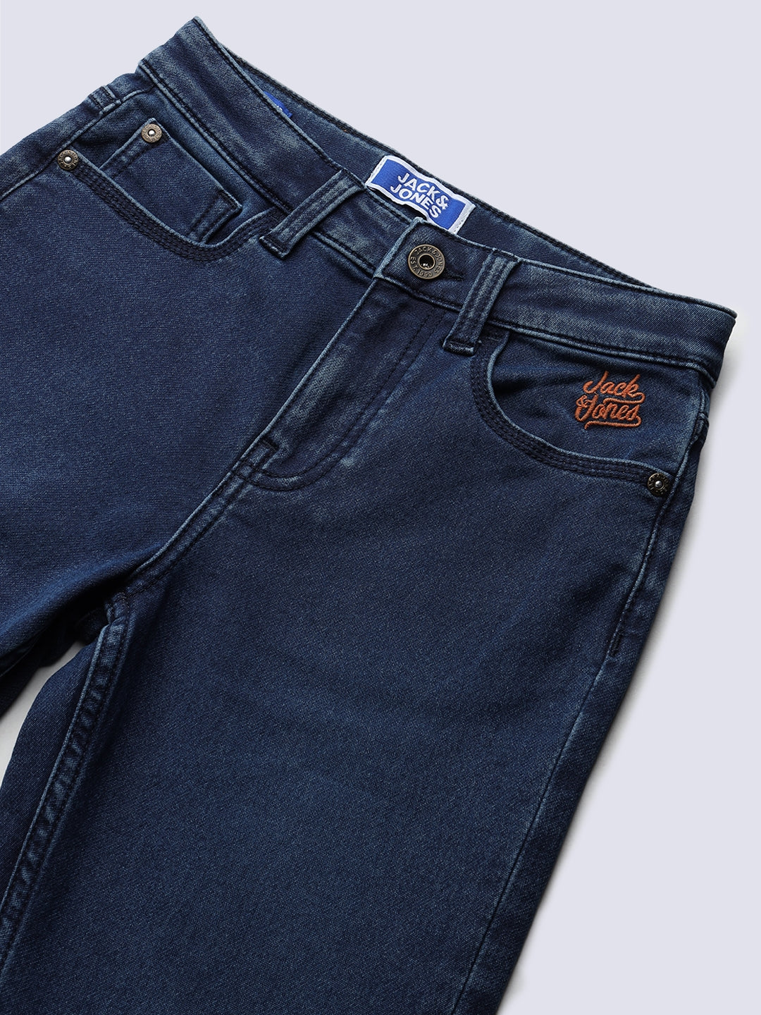 Jack & Jones Jr. Boot Cut Jeans Dark Blue Denim