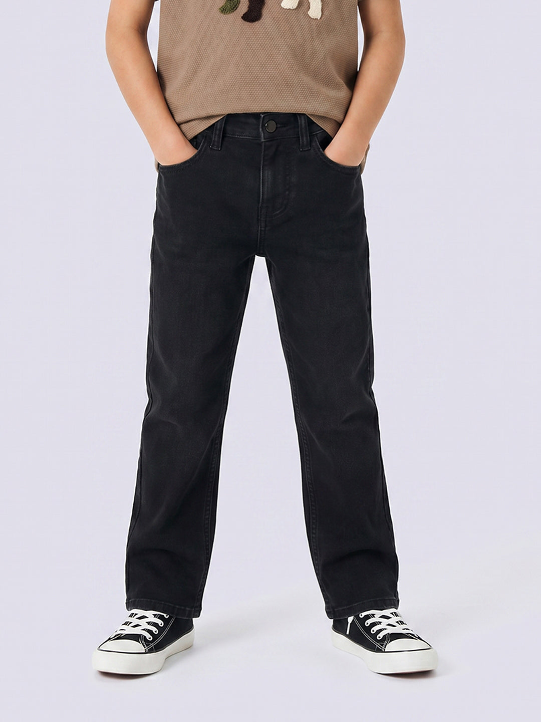 Jack & Jones Jr. Boot Cut Jeans Black