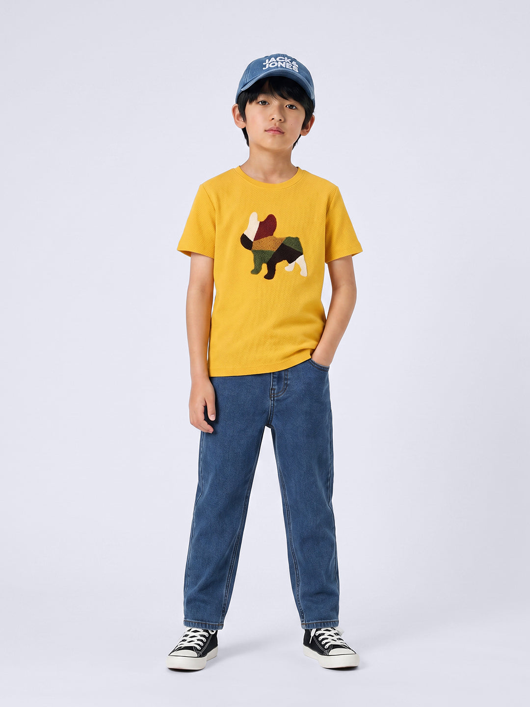 Jack & Jones Jr. Daffy Jeans Medium Blue Denim