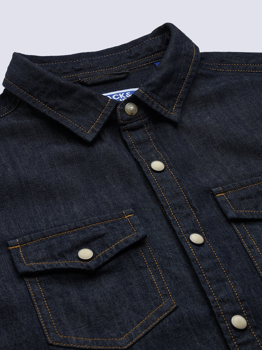 SHERIDIAN Classic Denim Shirt for Boys – Dark Blue