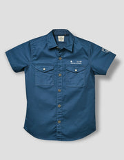 Boys Air Force Cotton Cargo Shirt – Half Sleeve