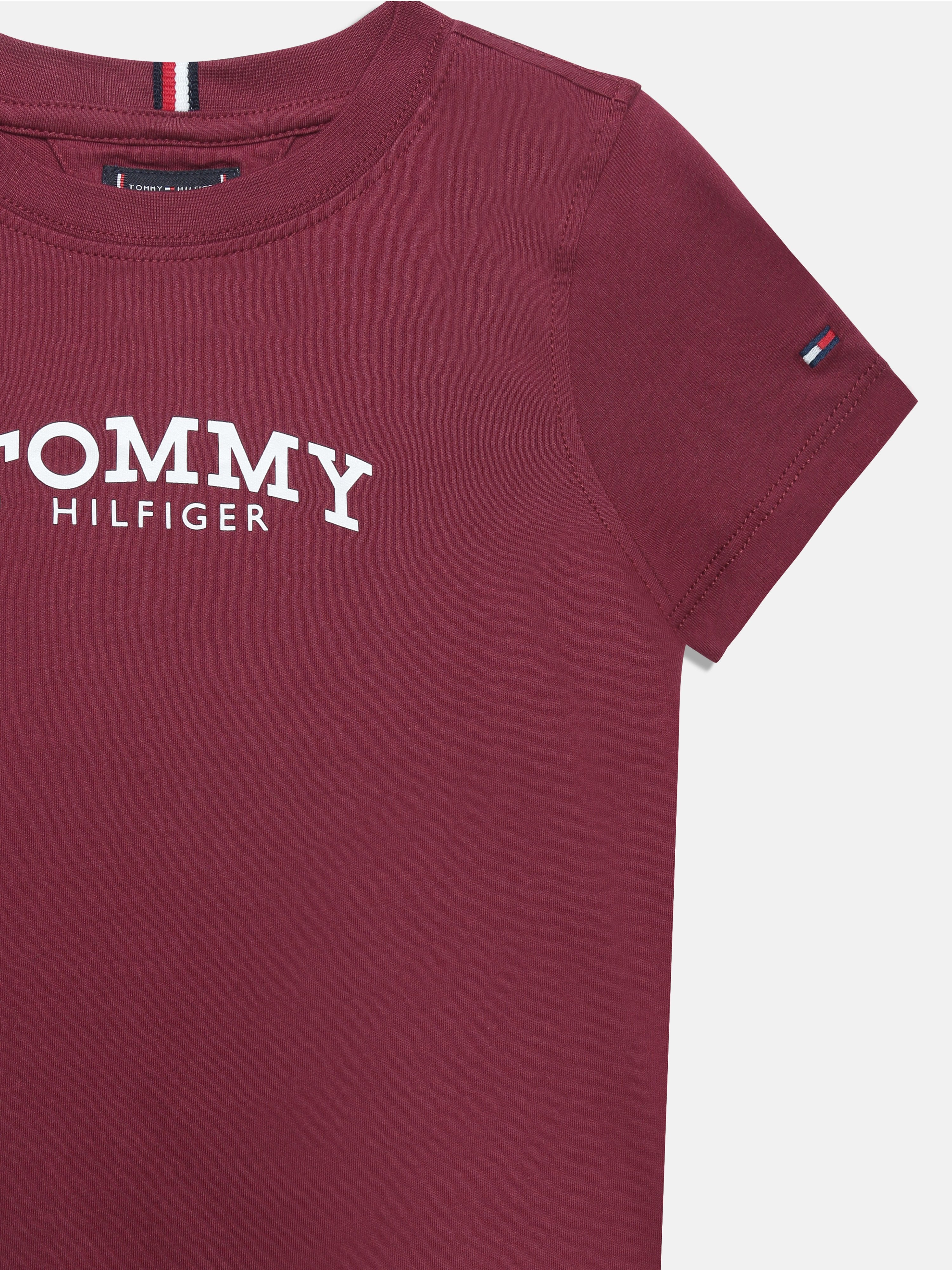 Boys Purple Casual Print Cotton T-Shirt