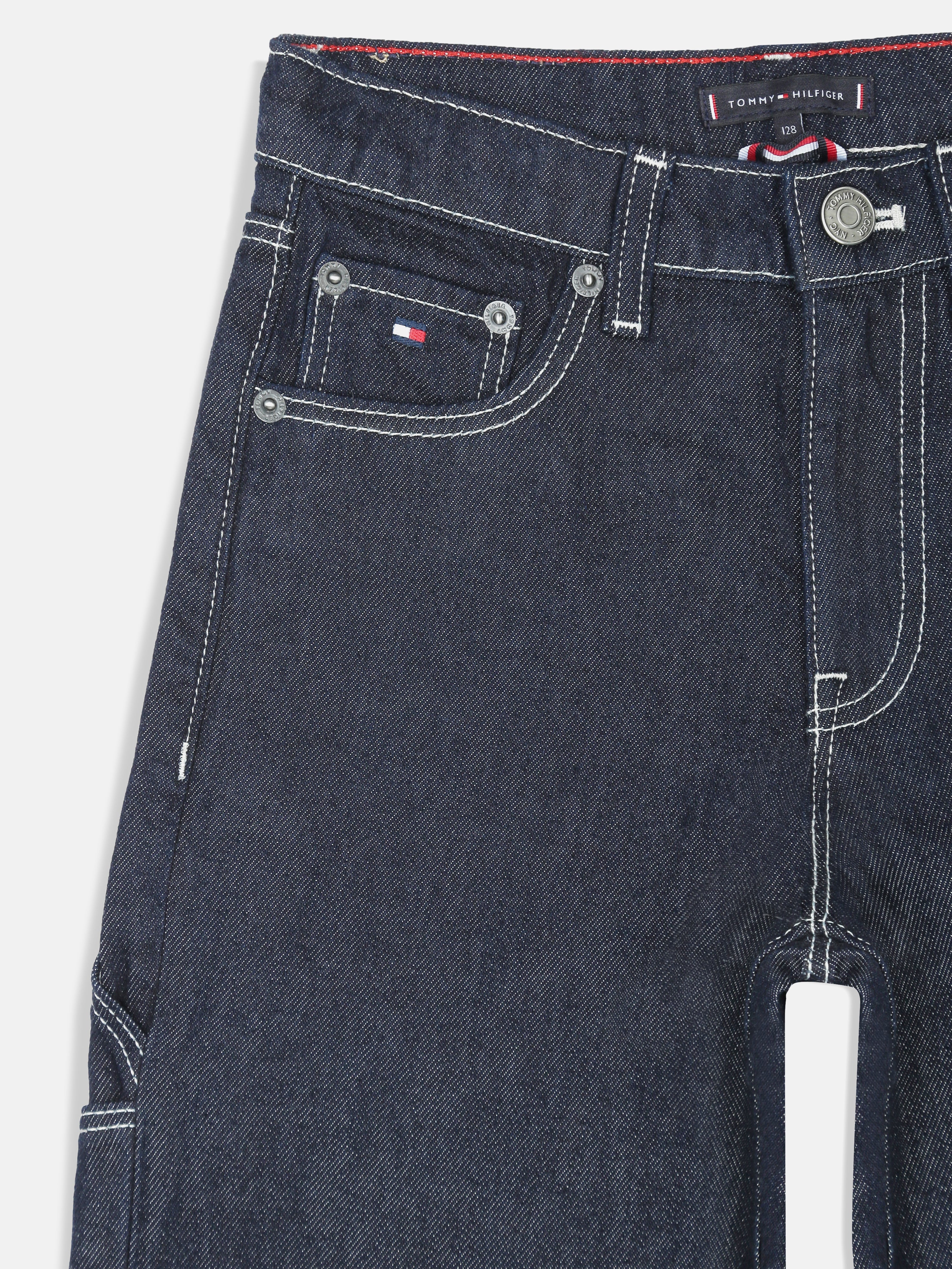 Boys Blue Baggy Loose Fit Jeans
