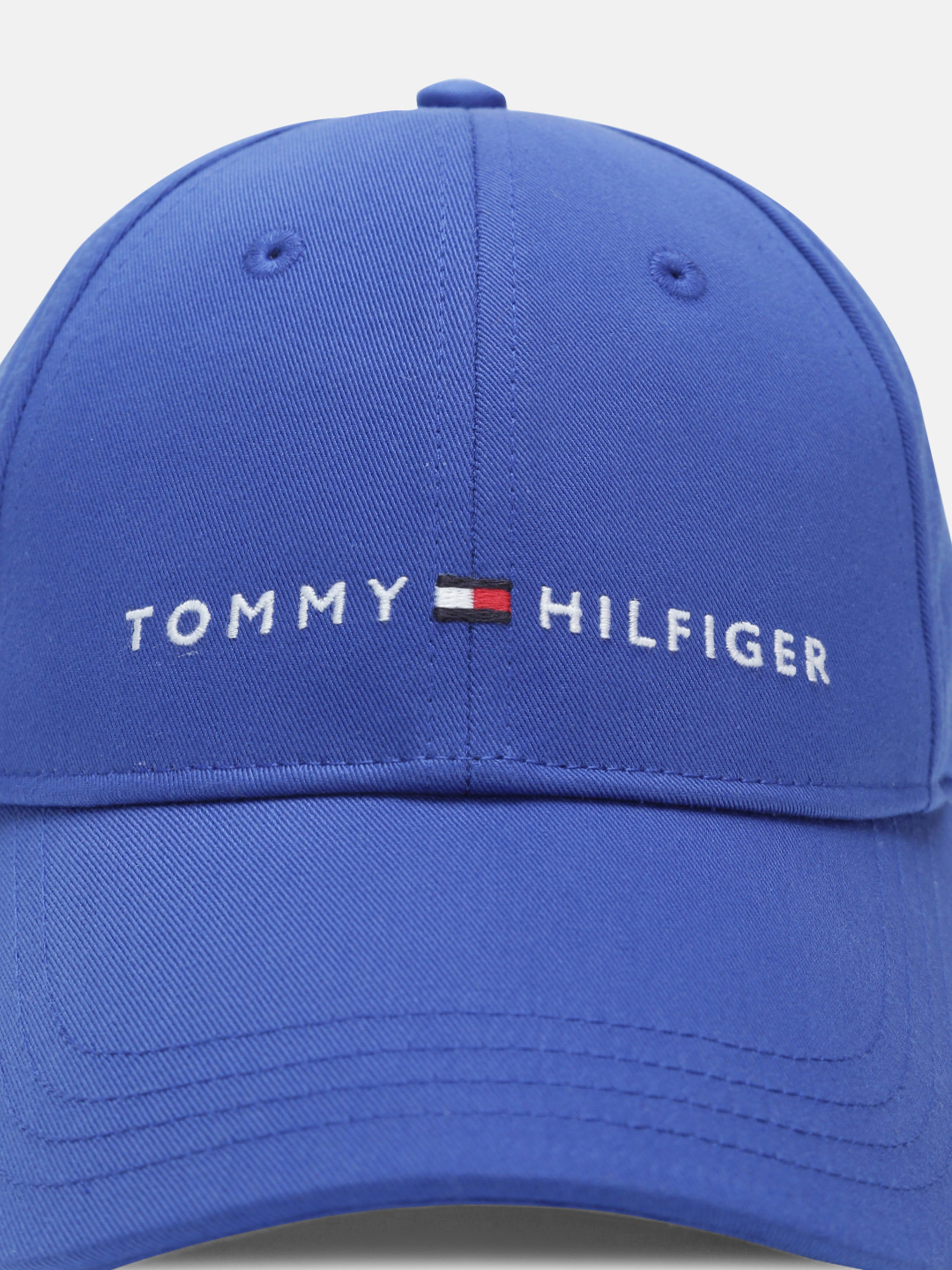 Kids Blue Logo Organic Cotton Casual Cap